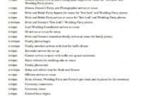 Wedding Day Schedule – Bexbernard: Home, Diy, Organization throughout Wedding Party Itinerary Template