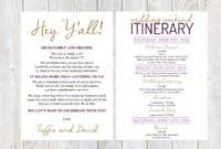 Welcome To Design And Pop! This Listing Can Be Purchased for Destination Wedding Welcome Letter Template