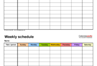 1 Week Blank Calendar Free Printable – Calendar regarding Blank One Month Calendar Template