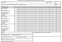 10 Best Printable Medication Administration Record within Blank Prescription Form Template