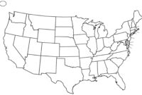 10 Elegant Printable Blank Map Of The United States Pdf in United States Map Template Blank