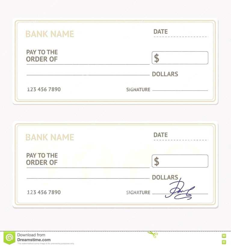 Bank Check Template For Microsoft Word – Verypage.co intended for Blank ...