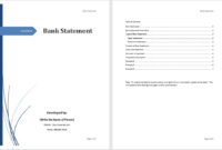 Bank Statement Templates | 15+ Free Printable Word, Excel with regard to Blank Bank Statement Template Download