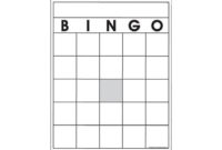 Blank Bingo Cards – Newegg inside Blank Bingo Template Pdf