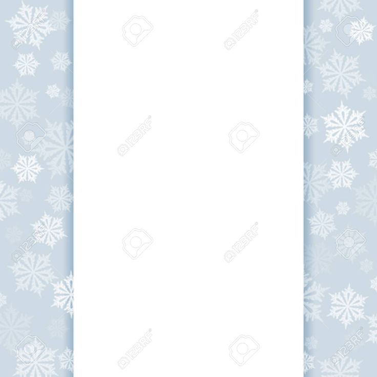 Blank Christmas Card Or A Letter To Santa. A Brochure throughout Blank Snowflake Template