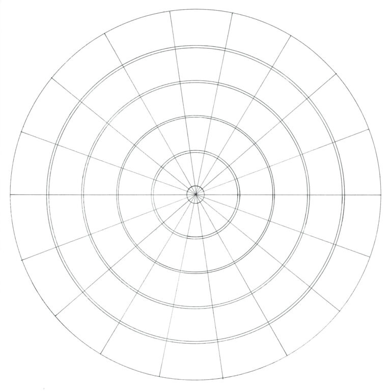 Blank Color Wheel Chart | Templates At pertaining to Blank Color Wheel Template