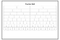 Blank Fraction Wall Printable | Word Wall Template throughout Blank Word Wall Template Free