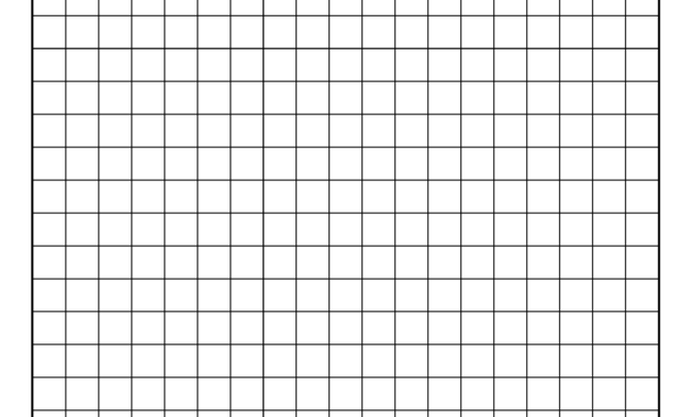 Blank Graph Paper Ready For Shop Layout. Head Over To The with regard to Blank Picture Graph Template