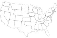 Blank-Map-Of-The-United-States » Twistedsifter within Blank Template Of The United States
