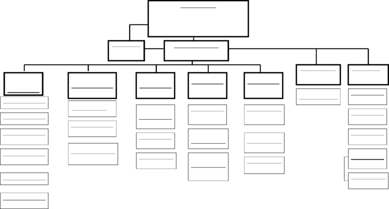 Blank Organizational Chart - Cumberland College Free with Free Blank Organizational Chart Template