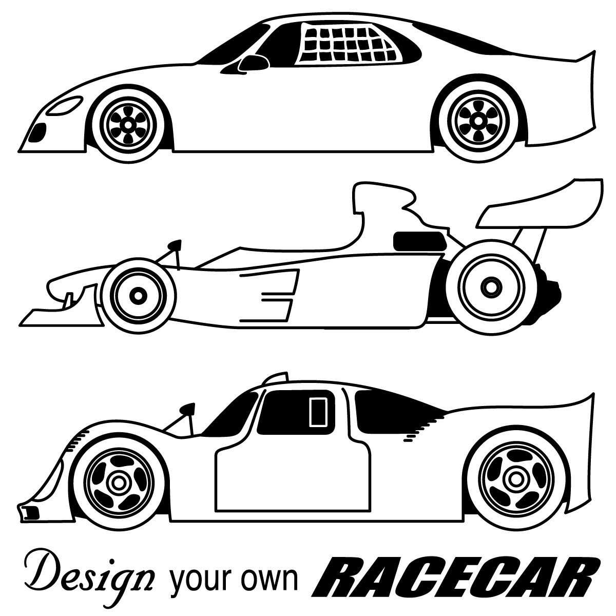 Blank Race Car Templates with Blank Race Car Templates