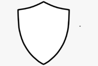 Blank Shield Clip Art – Bahan Avatar Gaming Badge with regard to Blank Shield Template Printable
