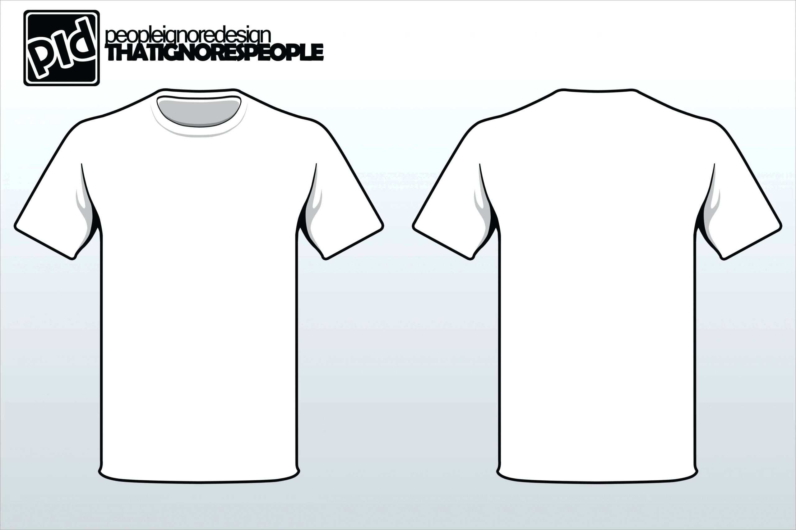 Blank T Shirt Design Template Psd within Blank T Shirt Design Template Psd