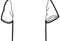 Blank T-Shirt Outline - Cliparts.co with Blank Tee Shirt Template