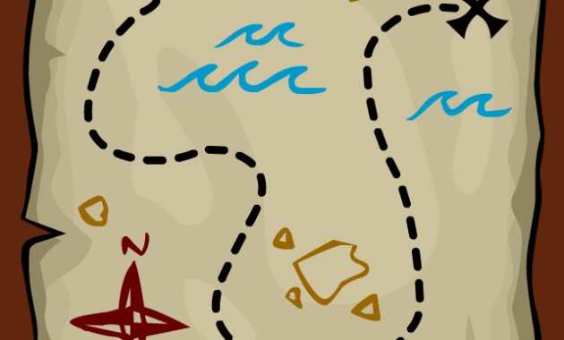 Blank Treasure Maps - Clipart Best inside Blank Pirate Map Template