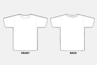 Blank Tshirt Template Pdf - Cumed with regard to Blank Tshirt Template Pdf
