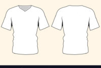 Blank Tshirt Template Pdf | Tshirt Template, Blank T pertaining to Blank Tshirt Template Pdf