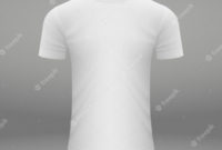 Blank White T-Shirt Template | Premium Vector intended for Blank T Shirt Outline Template