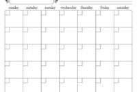 Calendar Printables, Free Printable Calendar, Blank Calendar intended for Full Page Blank Calendar Template