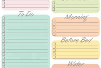 Daily To Do List Template Excel Format - Microsoft Excel within Blank To Do List Template