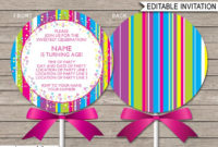 De0E7 Candyland Invitation Template | Wiring Resources with regard to Blank Candyland Template