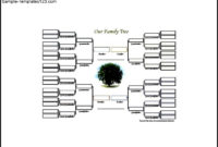 Editable Family Tree Diagram Free Pdf Format - Sample in Blank Tree Diagram Template