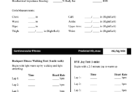 Fitness Evaluation Form Template – Fill Online, Printable with regard to Blank Evaluation Form Template