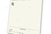 Free Printable Prescription Pad | Free Printable A To Z with regard to Blank Prescription Pad Template