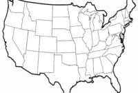 Free Usa Maps Stock Photo - Freeimages within United States Map Template Blank