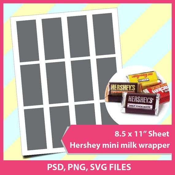 Hershey Candy Bar Wrapper Template, Microsoft Word Doc in Blank Candy Bar Wrapper Template