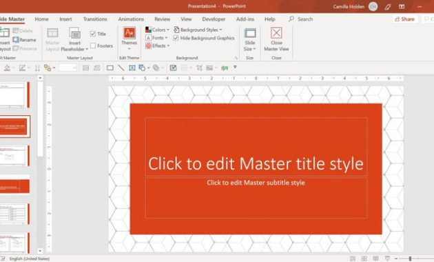 How To Create A Powerpoint Template (Step-By-Step) With regarding Blank Scheme Of Work Template