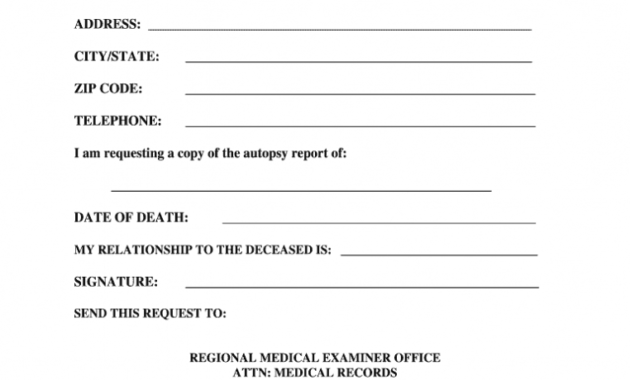 How To Get An Autopsy Report In Nj - Fill Online with Blank Autopsy Report Template