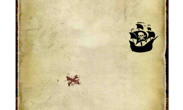 Just Sweet And Simple: Kids Pirate Party pertaining to Blank Pirate Map Template