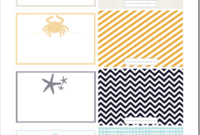 Printable Beach Bag Tags | Jones Design Company throughout Blank Luggage Tag Template