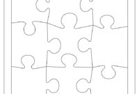 Puzzle Template - Tim&amp;#039;S Printables regarding Blank Jigsaw Piece Template