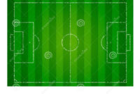 Realistic Textured Grass Football Field. Soccer Pitch regarding Blank Football Field Template