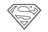 Superman Logo Bw | Vector Game pertaining to Blank Superman Logo Template