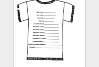 T-Shirt Order Form Template - 17+ (Word, Excel, Pdf) inside Blank Tshirt Template Pdf