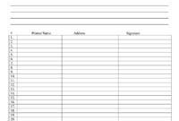 The Breathtaking Petition Form - Fill Online, Printable regarding Blank Petition Template