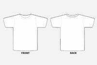 The Fascinating Blank T Shirt Template Clip Art within Printable Blank Tshirt Template