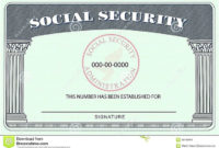 The Stunning 20+ Blank Social Security Card Template inside Blank Social Security Card Template