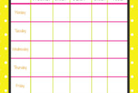 Weekly Menu Planner | Weekly Menu Planners, Weekly Meal for Blank Meal Plan Template