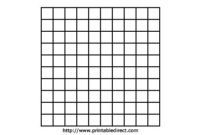 Word Study Crossword Puzzle Template | Crossword Puzzle in Blank Four Square Writing Template